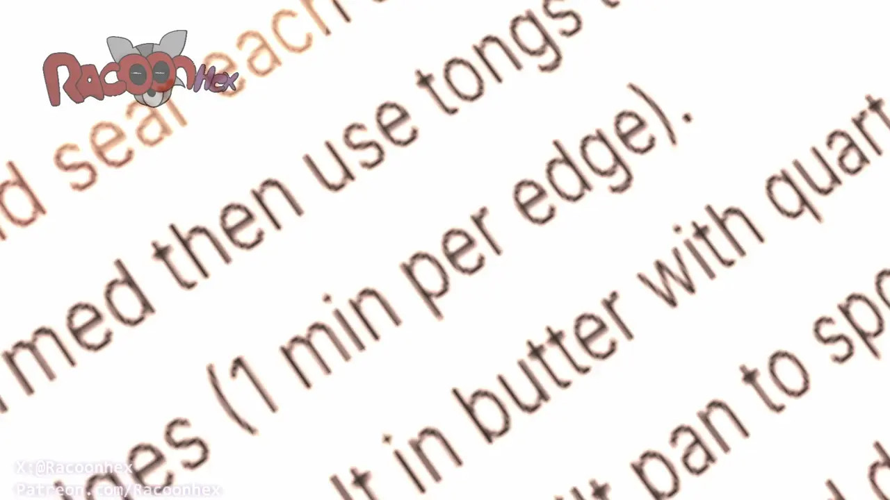 Gwen cooking a sausage