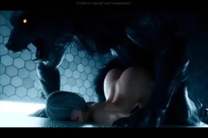 Werewolf Ravaging Yorha 2b's Ass Completely!