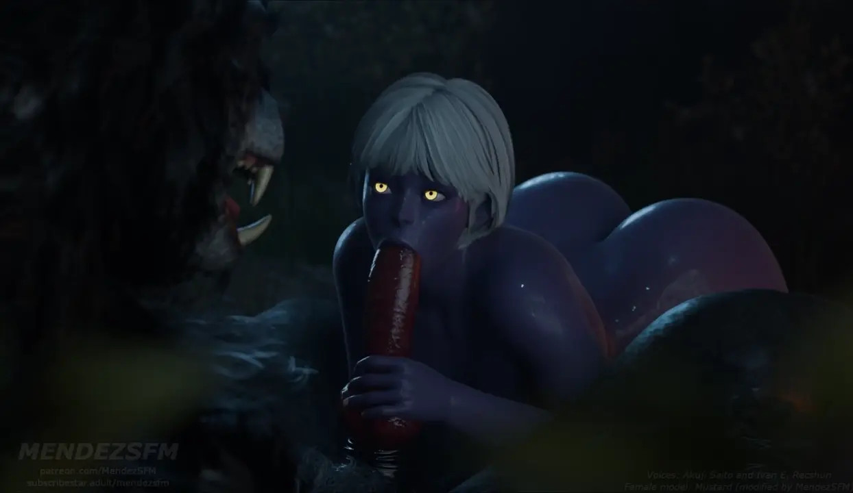 Dark Elf & Werewolf [MendezSFM][4K60FPS]