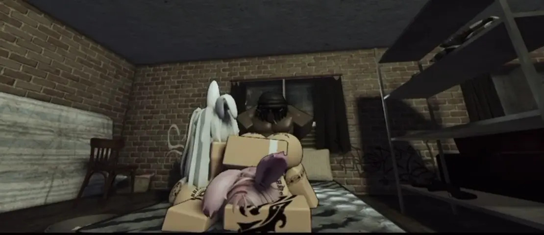 Two Asian bunnies share a BBC