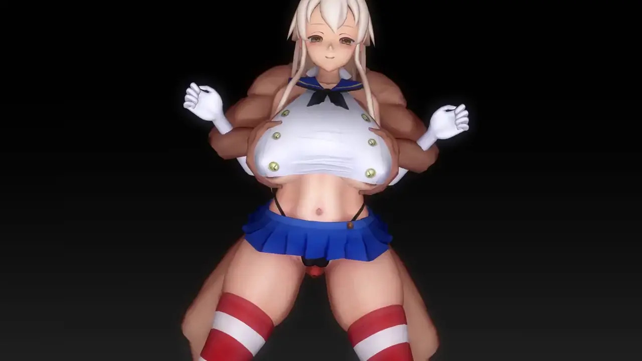 [MMD]Shimakaze - Dynamic hip swing dance