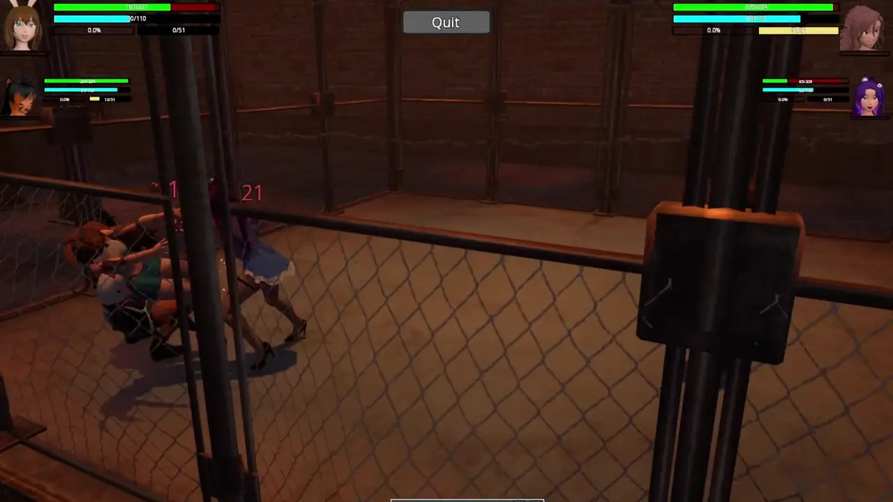 HRSL: Tiger and Bunny vs Clementine and Eria Street