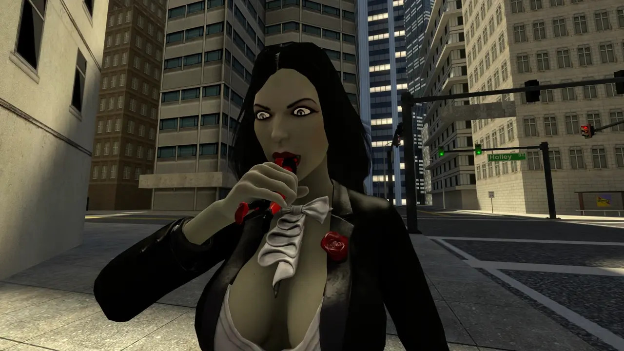 Zatanna's magic trick by thelittleboot