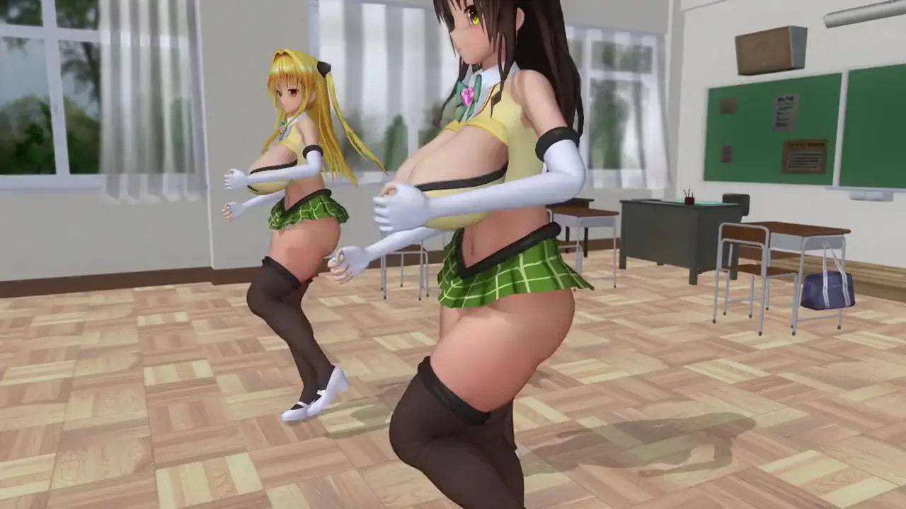 [MMD]To Love Ru - Bakunyuu Ondo