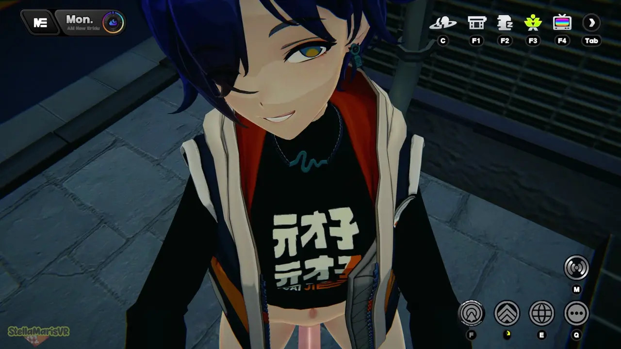 Don't be too loud or people will people will catch you fucking Belle in public!