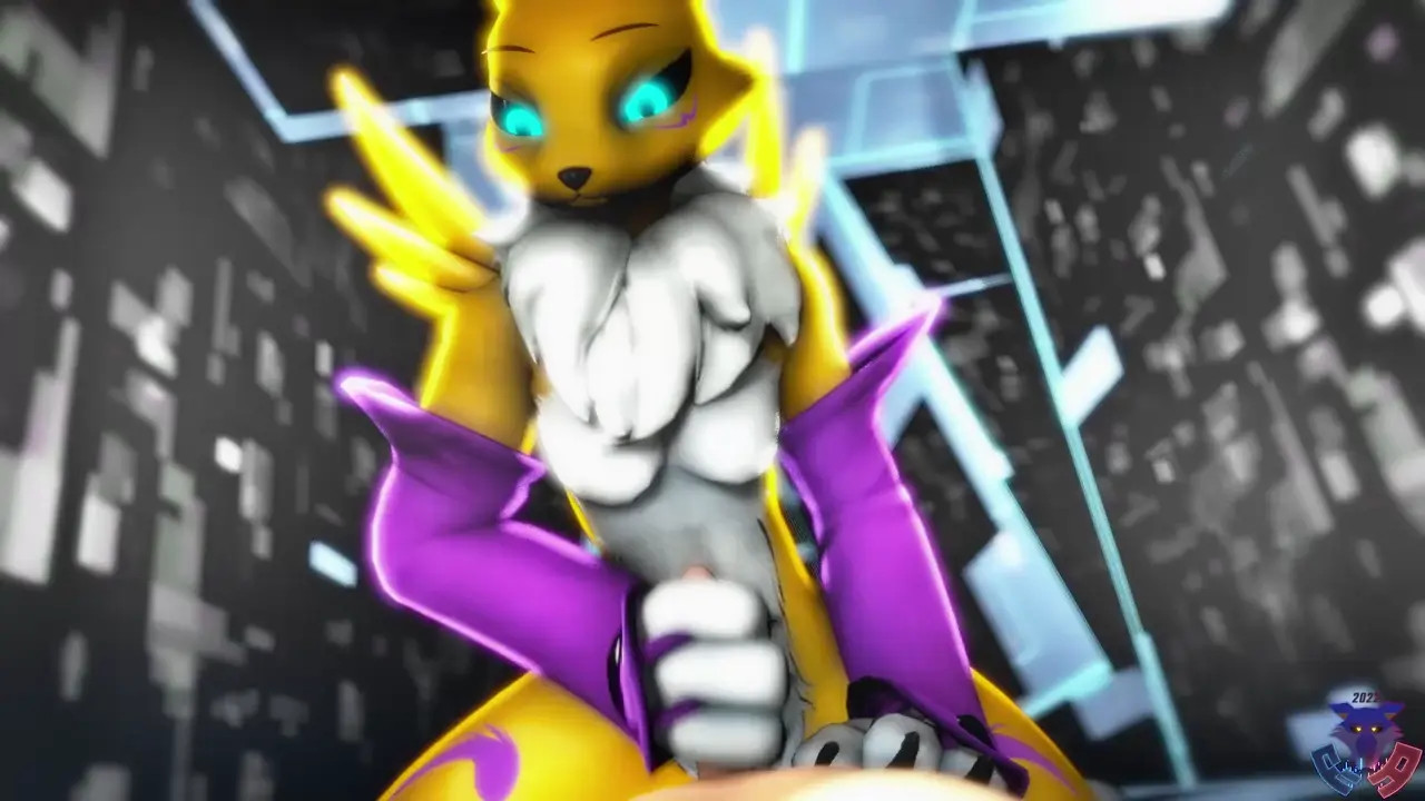 Renamon Handjob POV