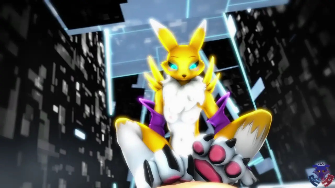 Renamon Footjob POV