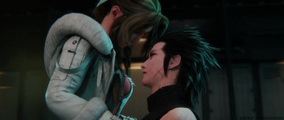 Zack & Aerith: Shinra Briefing Room Sex