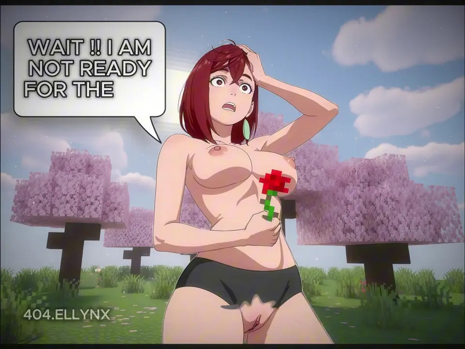 Momo ayase in minecraft ( part - 1 )