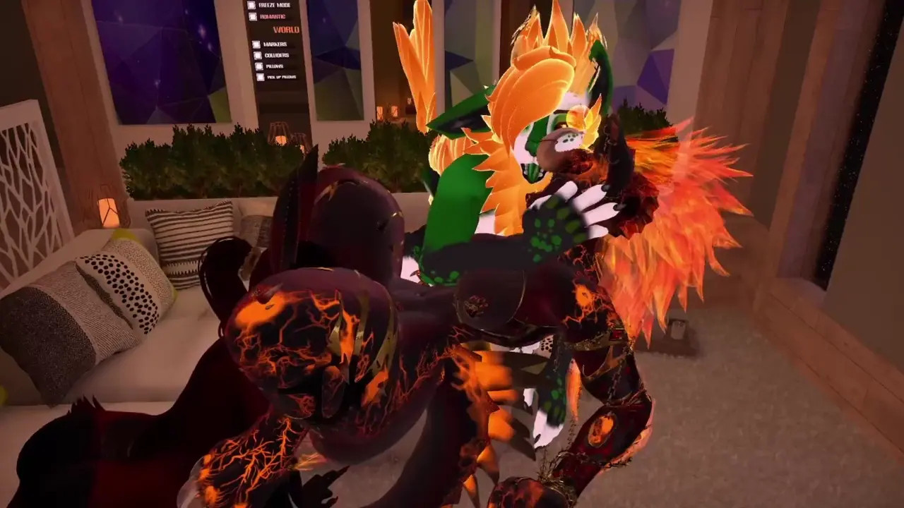Lewd Furry Threesome [Amber Shine]