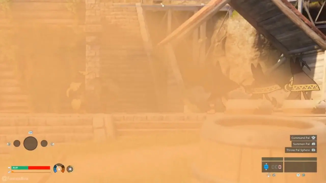 Lucario in a dangerous place (full sound)