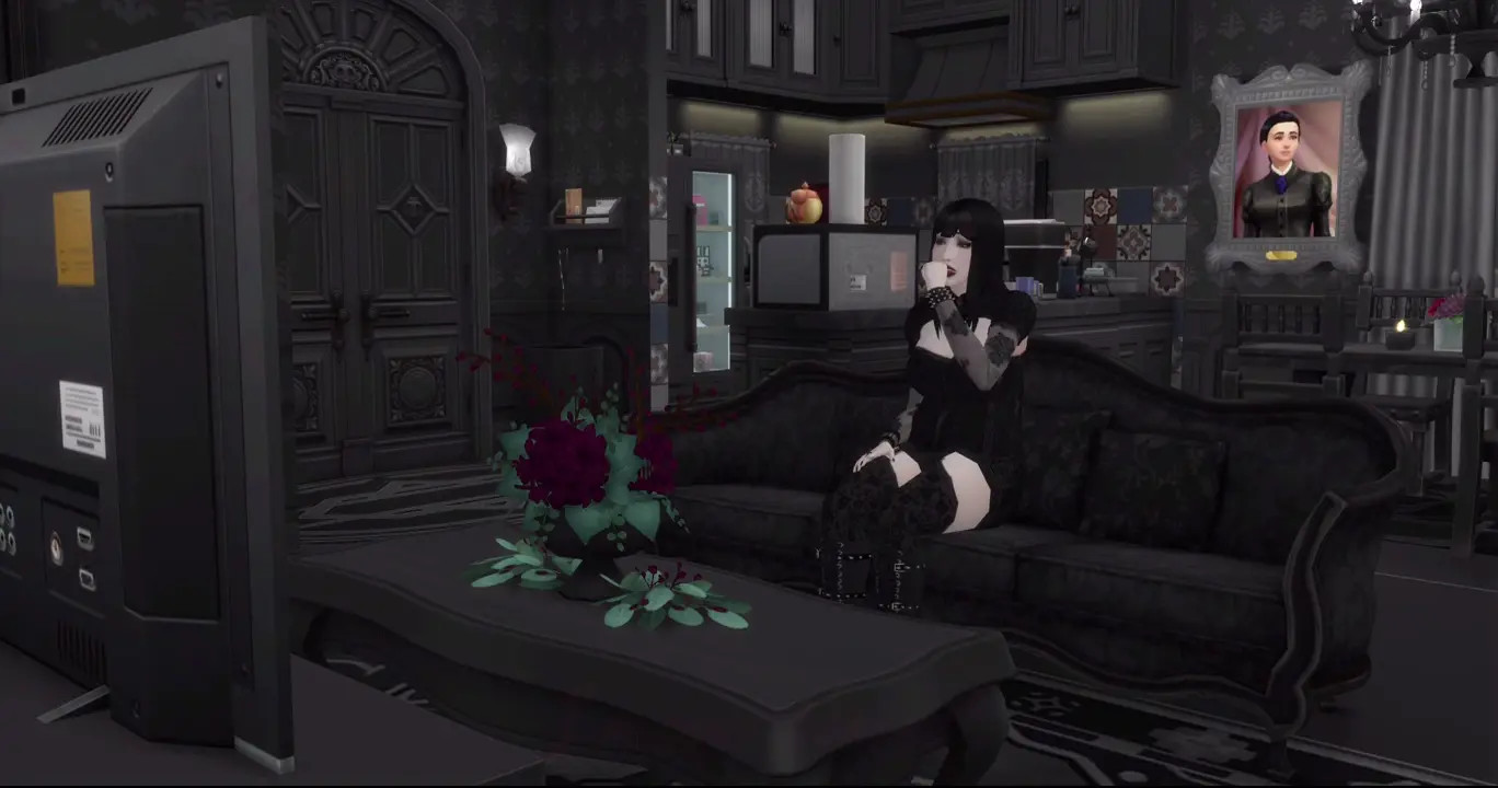 Simtimate: The goth Girl