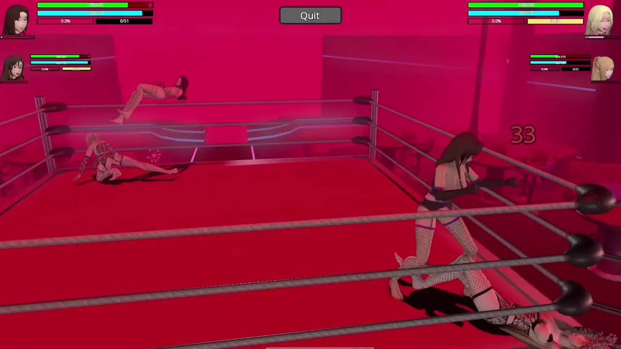HRSL: Catleen and Skyla vs Chase and Lhansa Orgasm Overload