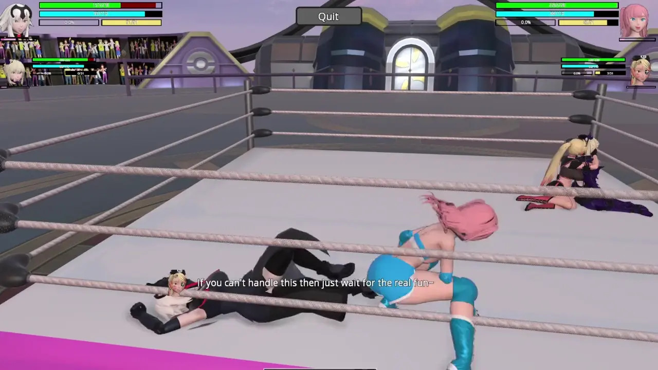 HRSL: Artoria and Jeanne Alter vs Kairi and Nayla Traditional