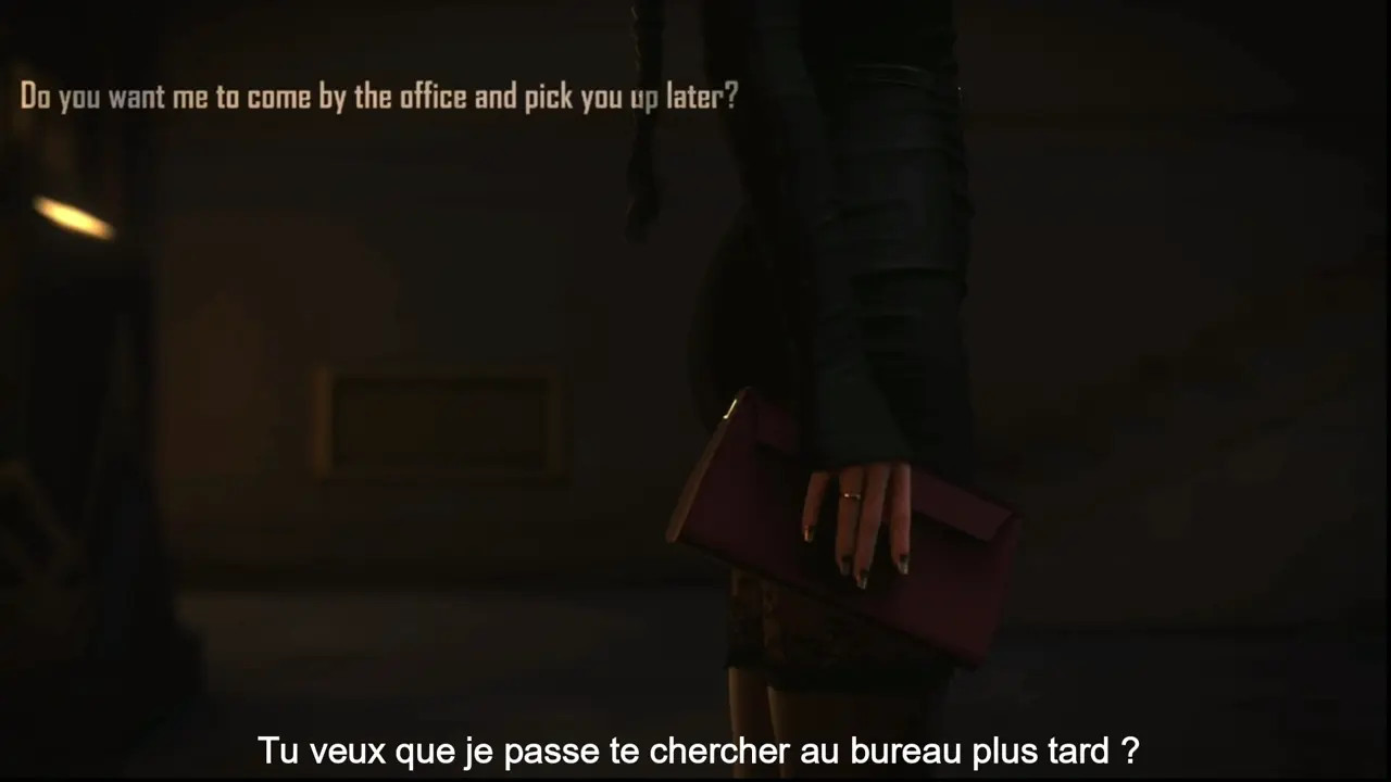 lara croft escort (French subtitle)