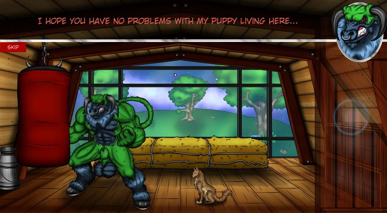 Sex Gods Part 9 NTR -Visit to the park's restrooms with your new bull ally.-