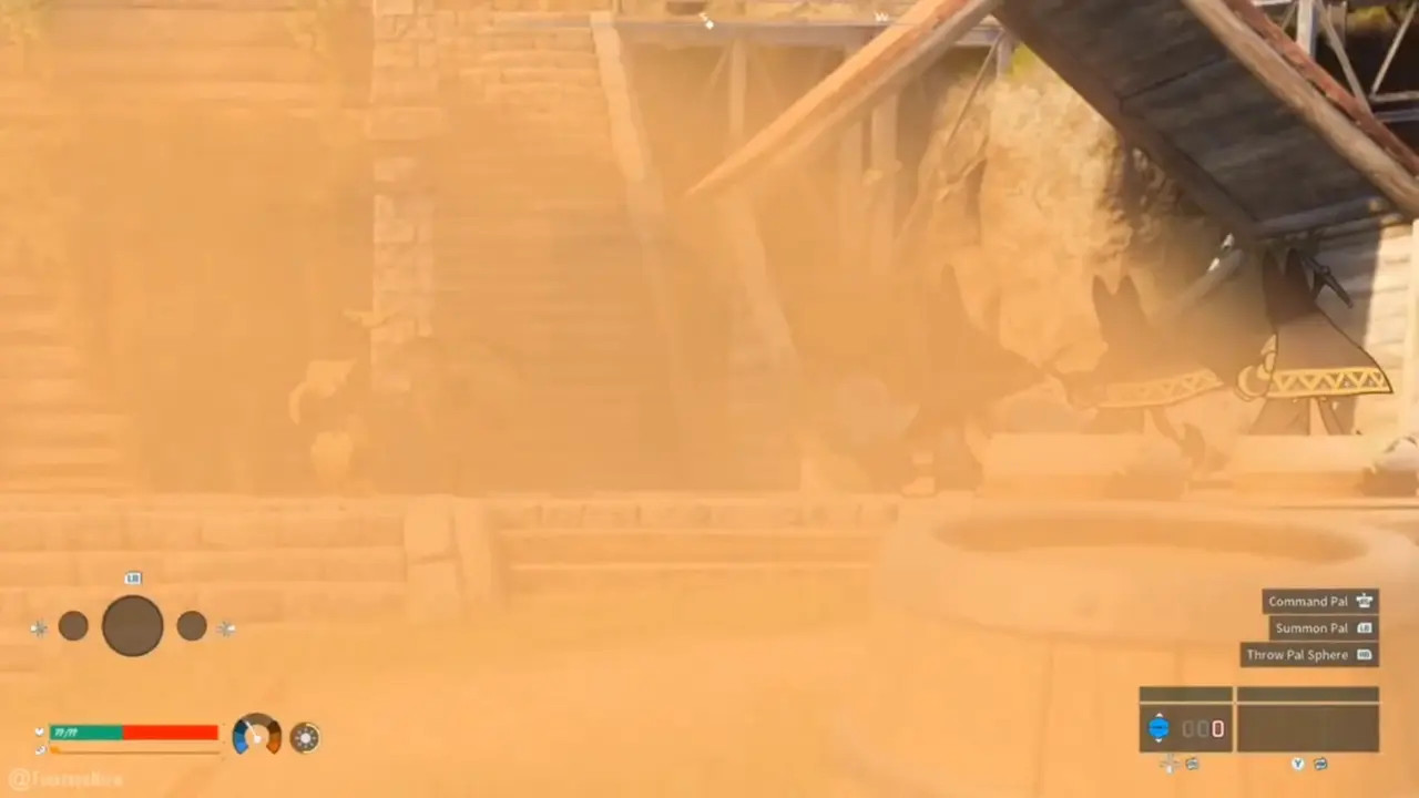 Lucario went in a very dangerous place