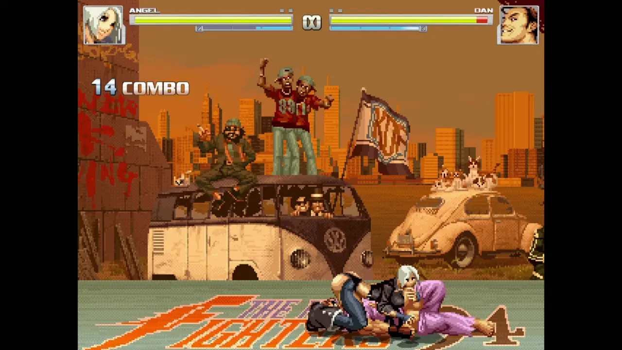 Angel shows Dan a real challenge!