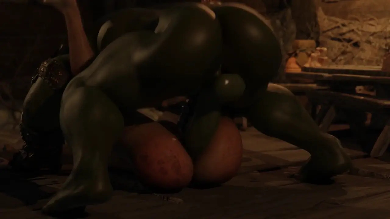 Lara Got Captured By Orcs