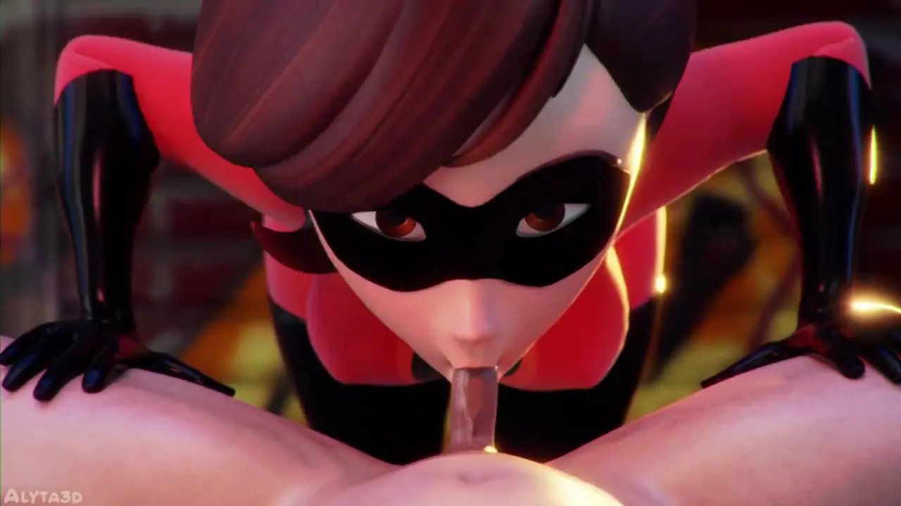 Helen Parr blowjob POV