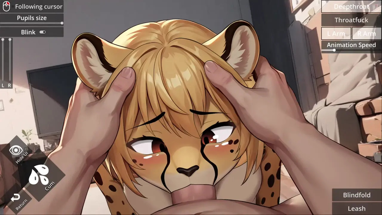 My Cheetah Friend - Throatfuck