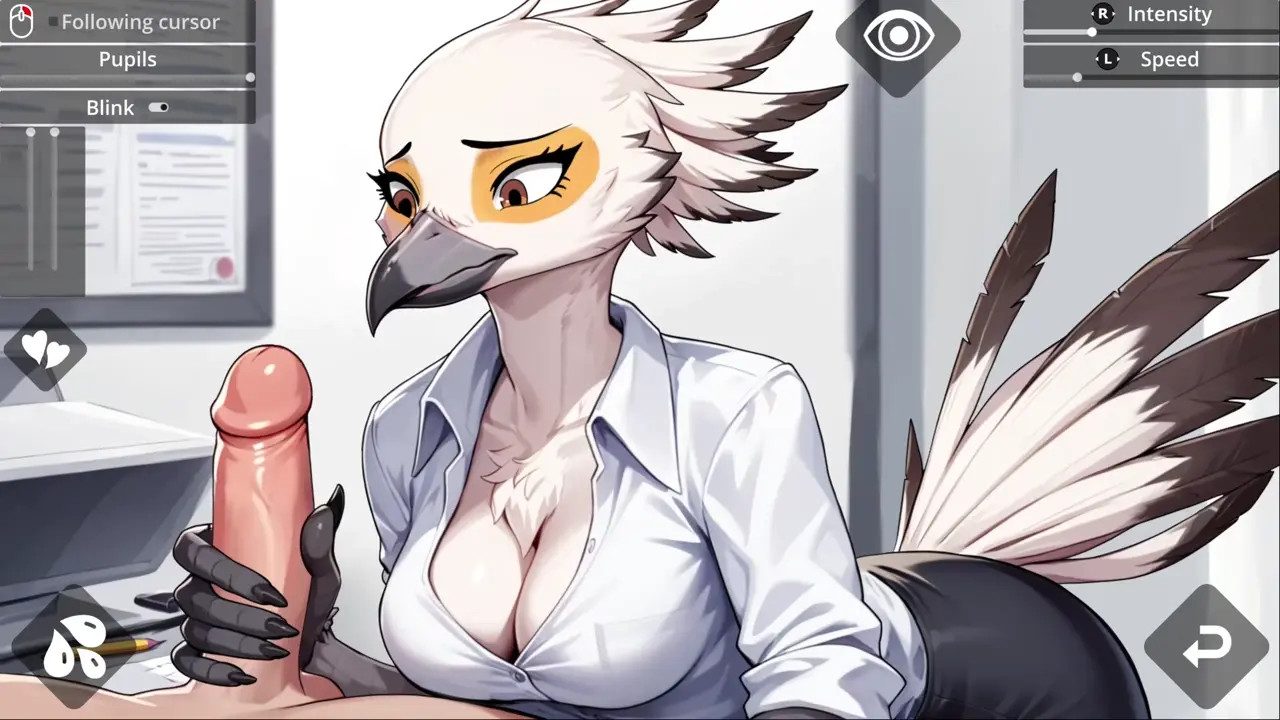My Secretary Bird - Handjob