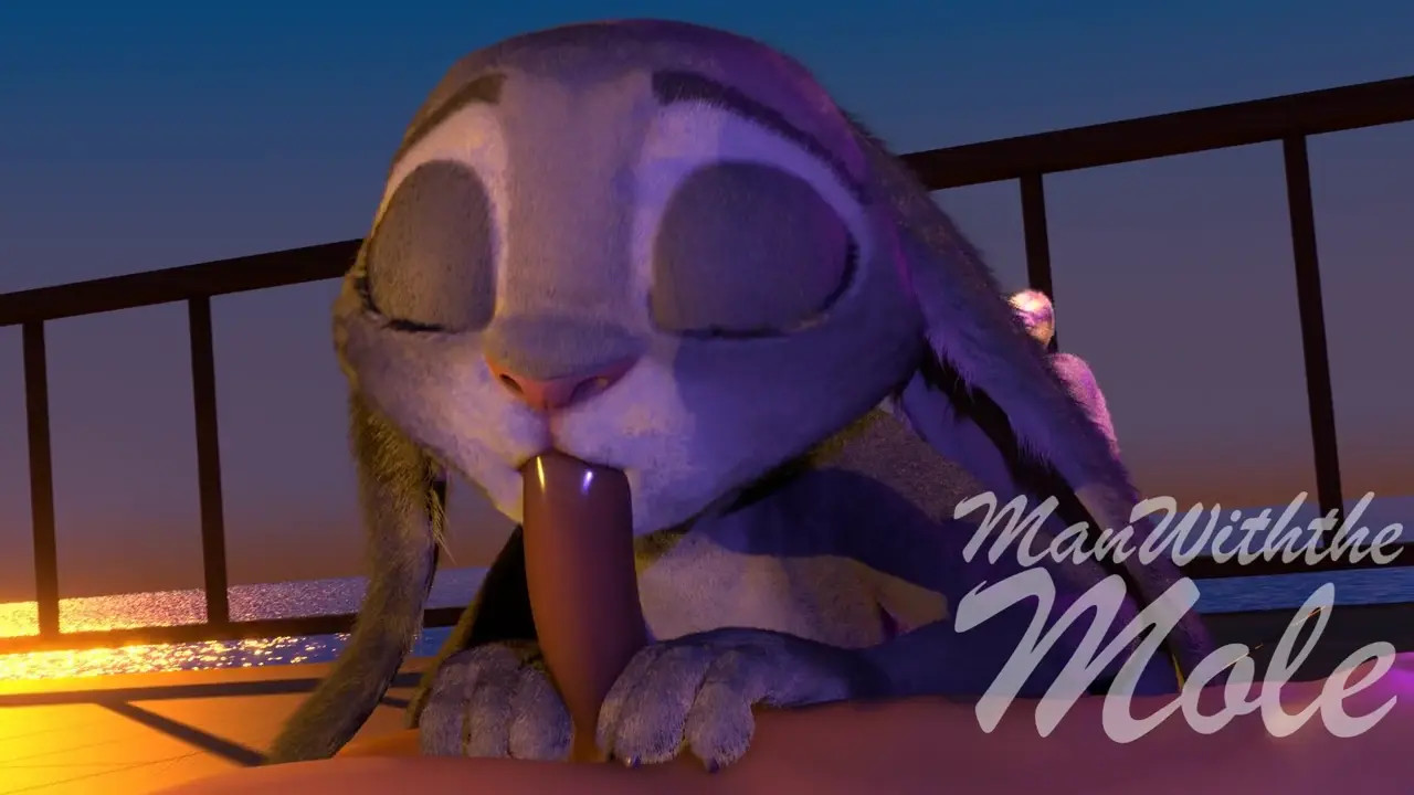 Judy Hopps blowjob Pov