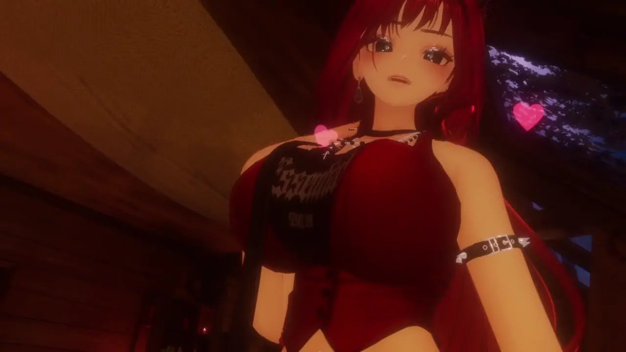 Non stop breeding your horny Valentine's Girlfriend❤️While squeezing Her Big Boobs