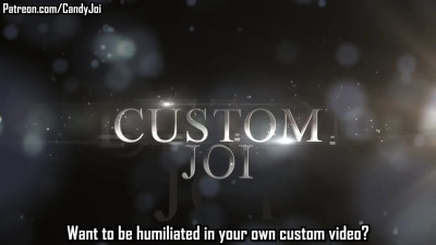 Suffer for Goddess Candy JOI - QOS, BNWO, Extreme Breath Play & CBT