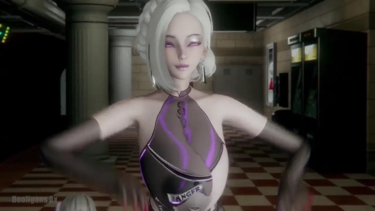 A blonde fucked two trannies