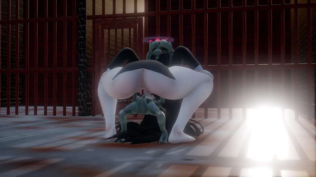 Rio thrusted by goblin high speed!