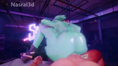 Ella Slurp Juicy Booty Bouncin [Nasral3d]