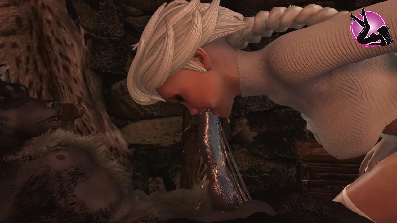 Elsa blows a Werewolf