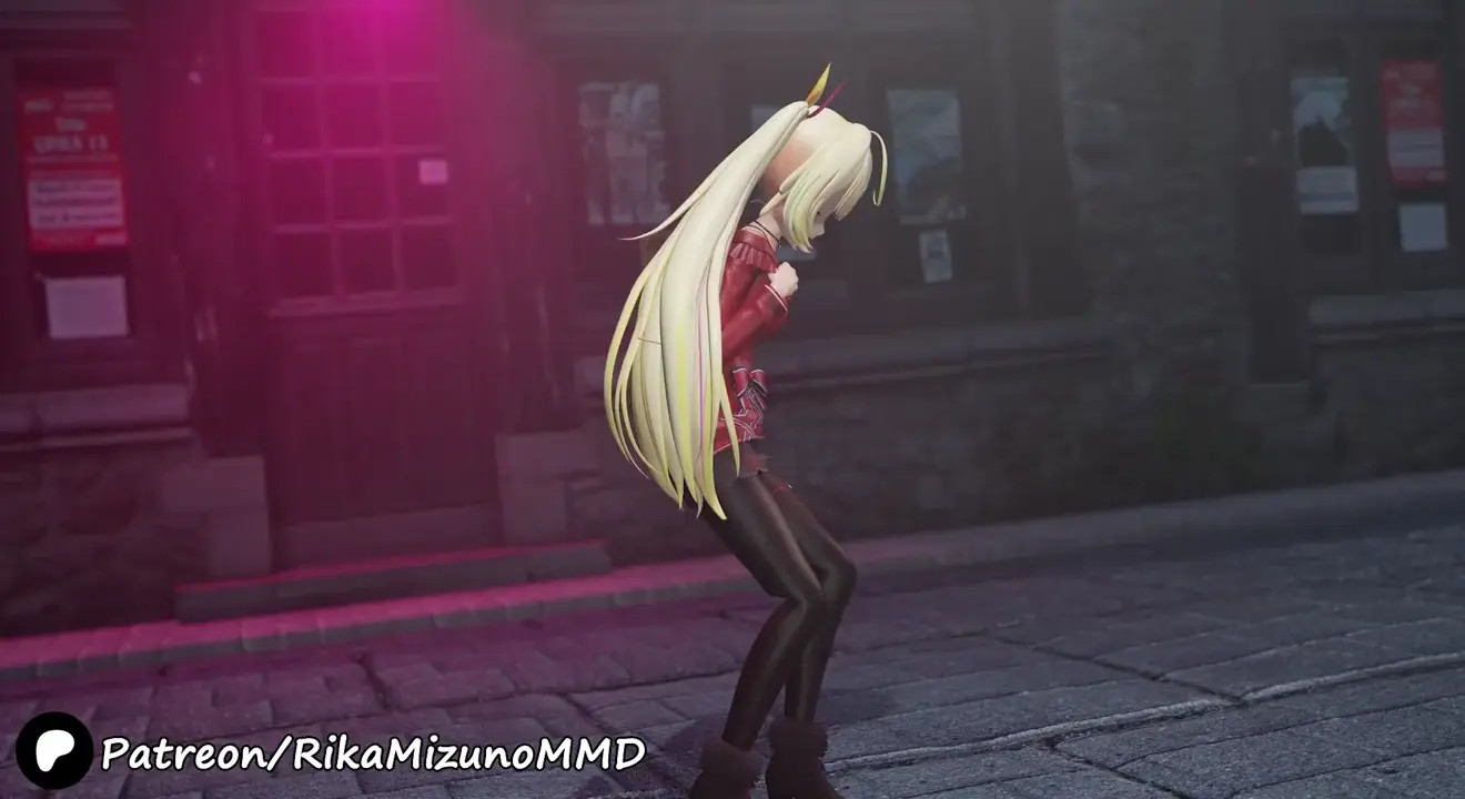 Violet Sky - Hoshikawa Sara | Vtuber Virtual Youtuber MMD R-18