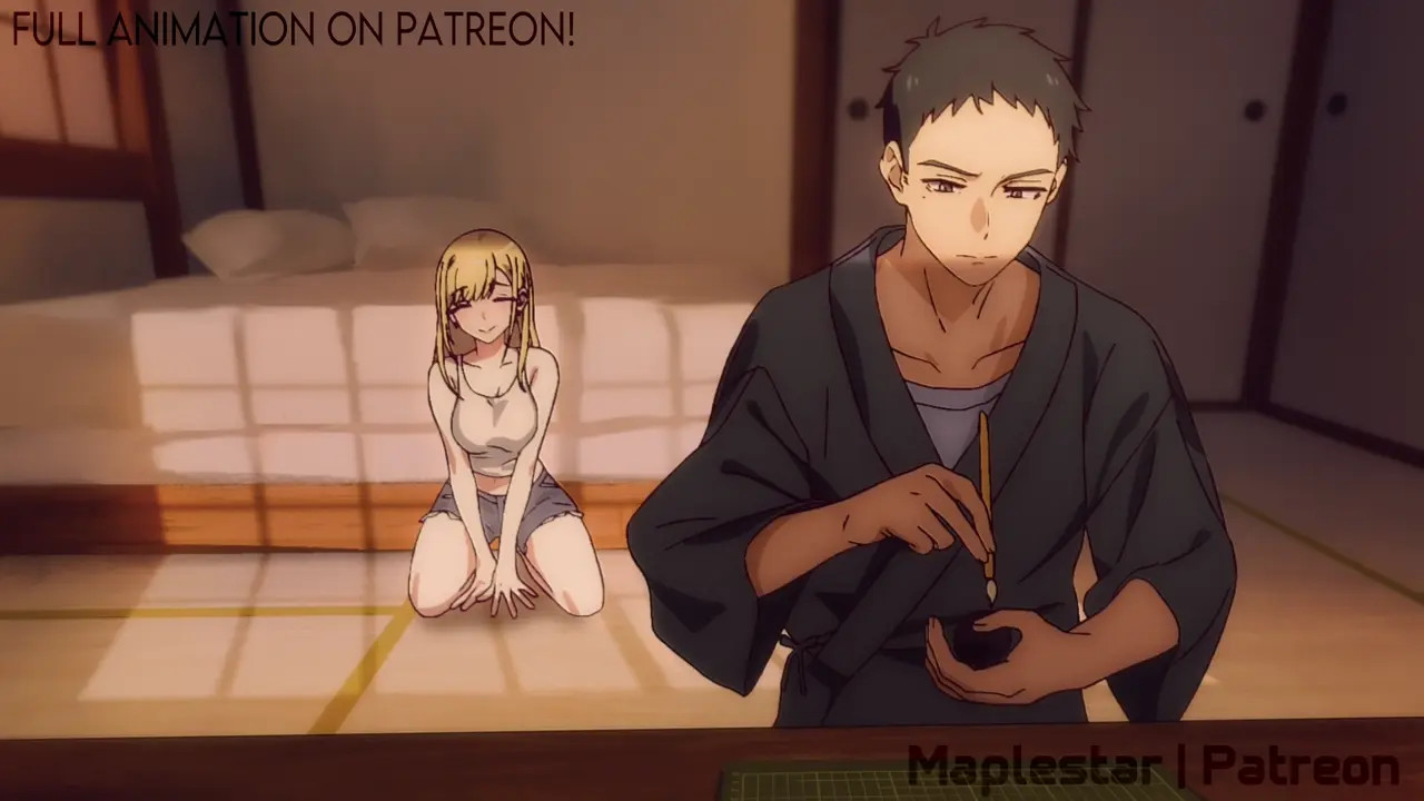 [Rus Sub] Marin x Gojo