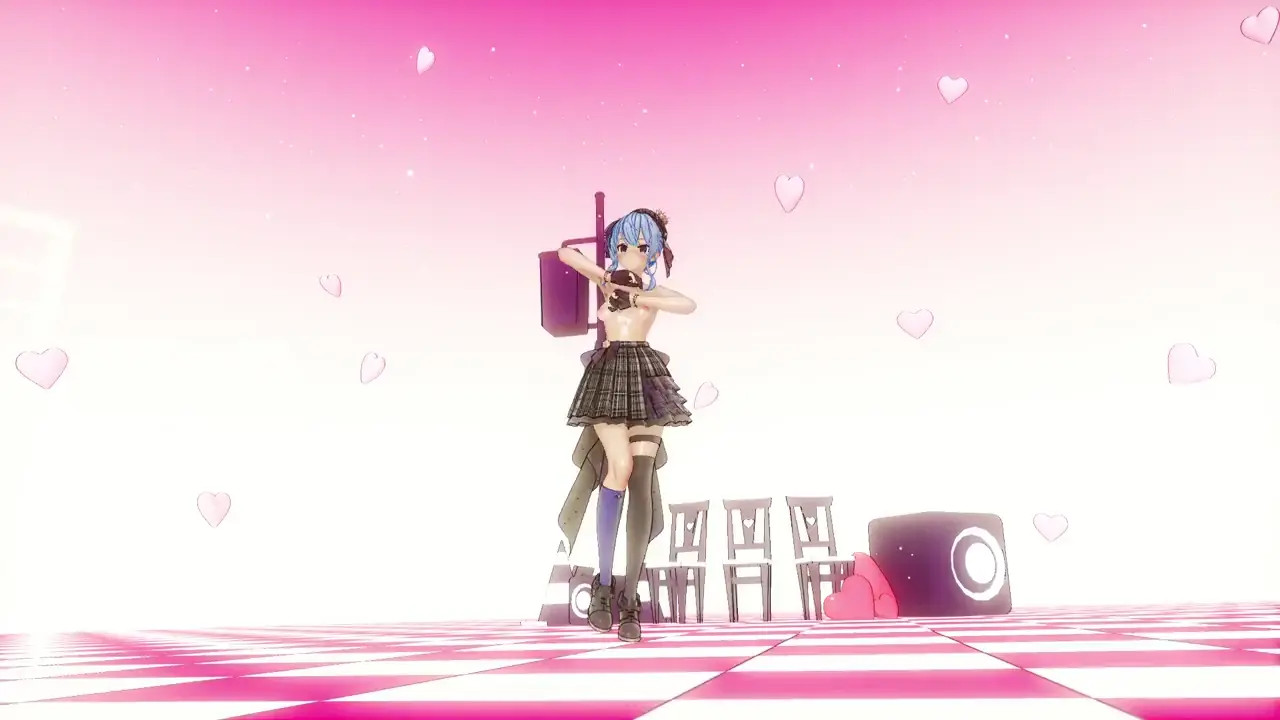 [MMD Hololive] Hoshimachi Suisei Loveccino omake