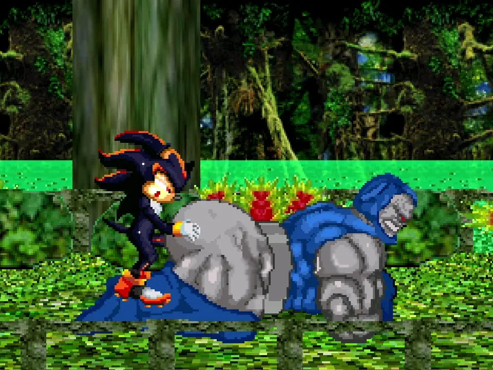 MUGEN Shadow fucks Darkseid