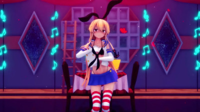 Shimakaze - What is Love [MMD R15] Hamselvish