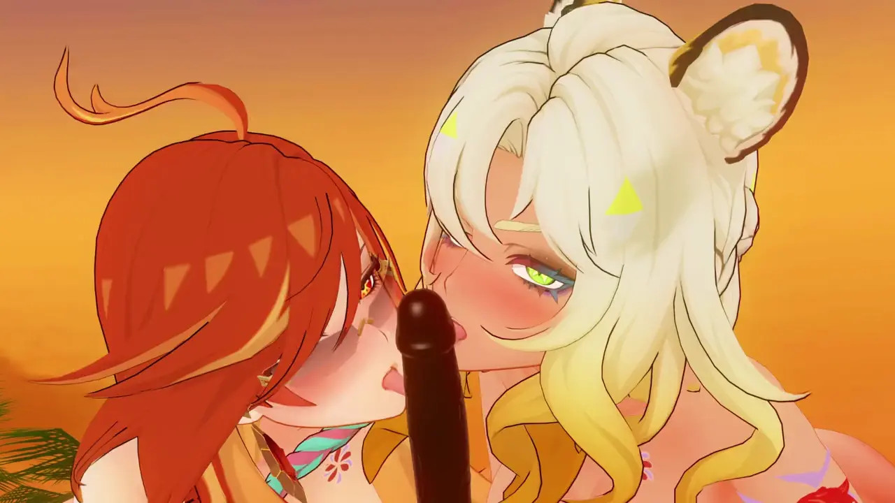 [Mixen Sound] Mavuika x Xilonen Fellatio