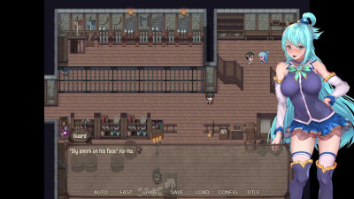 This Goddess corrupted our horny world 0.3 AQUA AND DARKNESS GAALLARY