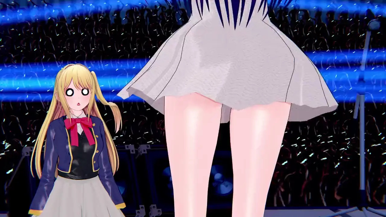 Hoshino Ai X Hoshino Ruby Shikanoko Dance