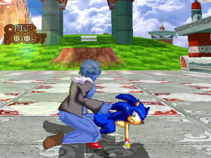 MUGEN Zephyr fucks Sonic