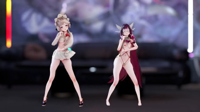 【Genshin MMD】Columbina & Sandrone