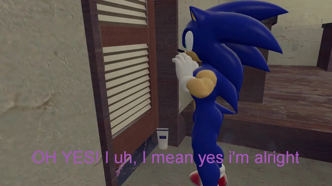 Amy cheating Sonic