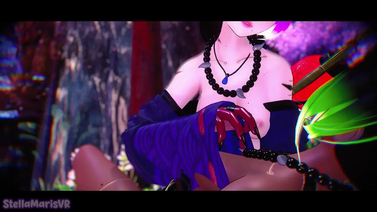 Two Oni Explore A Passionate Yuri Romance