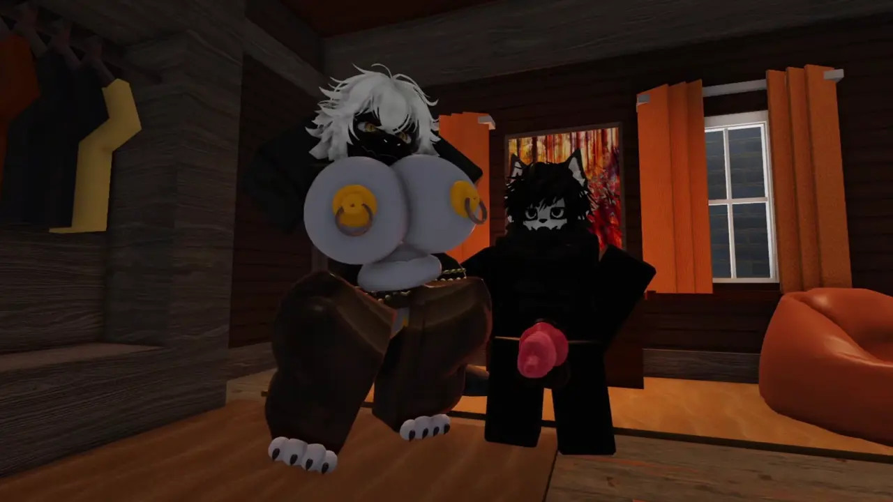 Fucking a giant kobold whore in a condo~