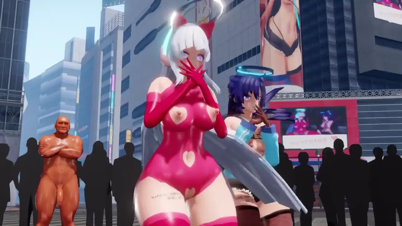 【MMD】Cellphone Paranoia Girl (BA)