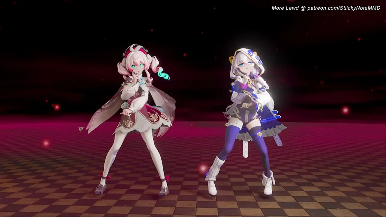 Hyacine & Theresa  ❤ HimeHina V【MMD】