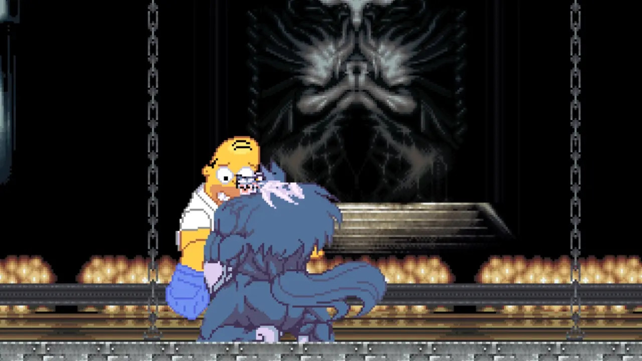 MUGEN Request#27: Homer Simpson X Jon Talbain