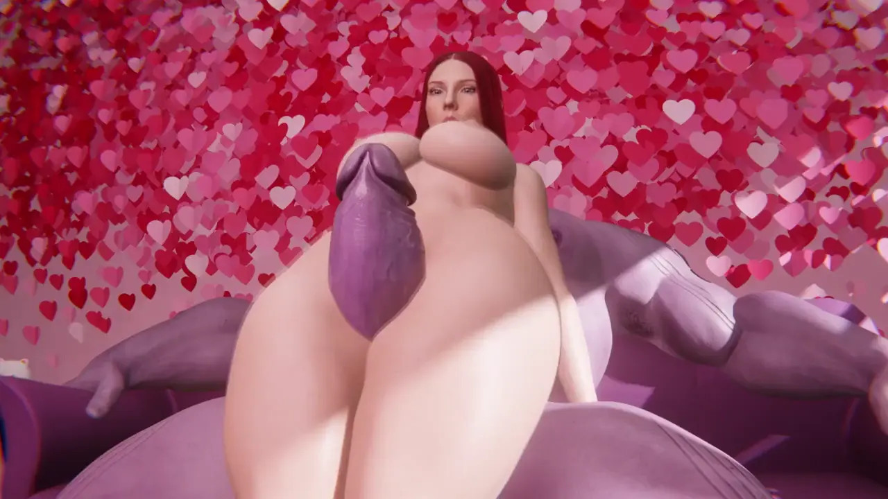 Black Widow Gives Thanos a Thighjob [Midnightnsfw]